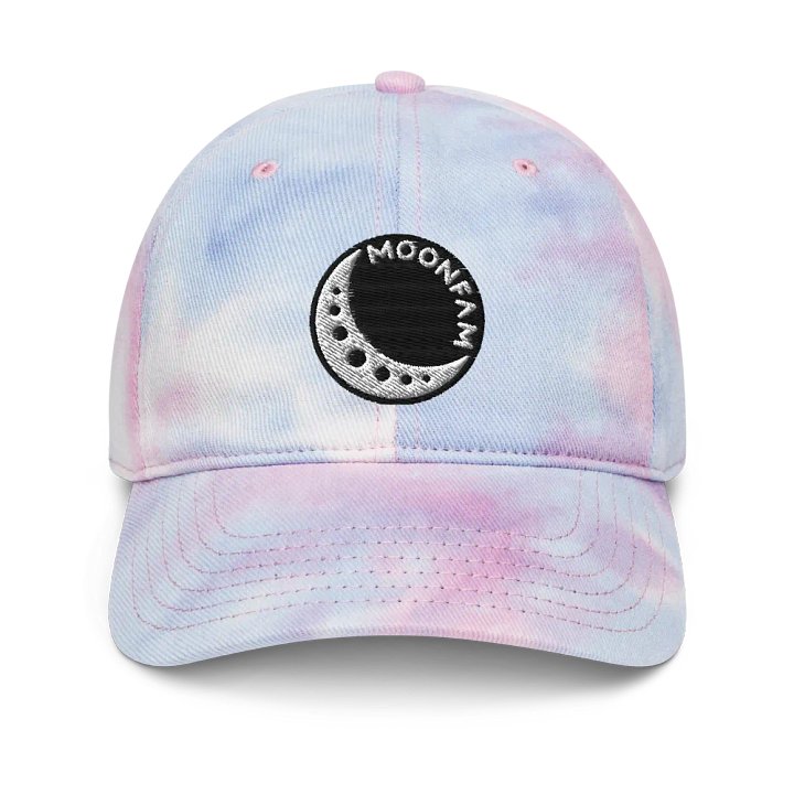 MoonFam 𝖙𝖎𝖊-𝖉𝖞𝖊 dad hat product image (1)