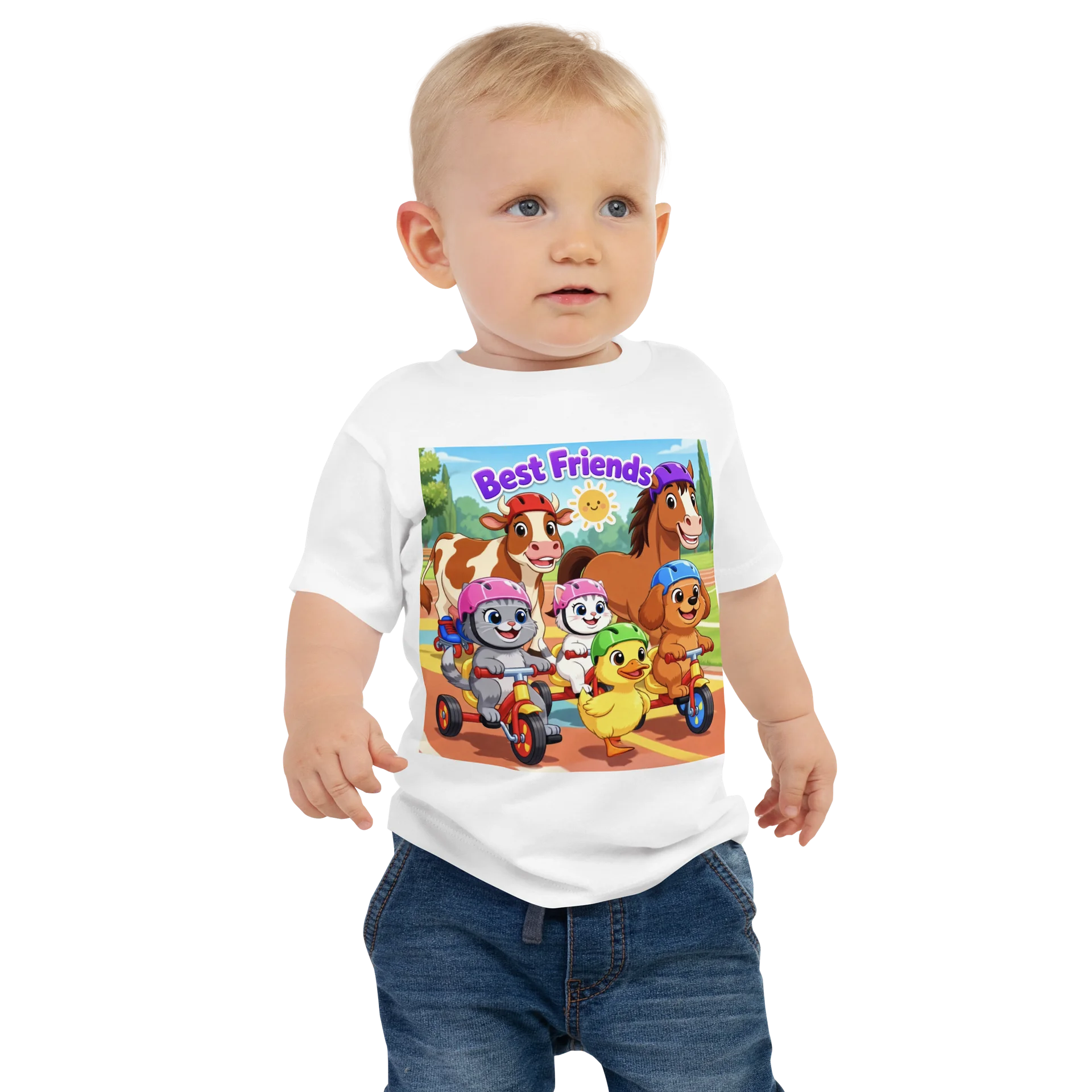 Farm Animal Best Friends Baby T-shirt product image (1)
