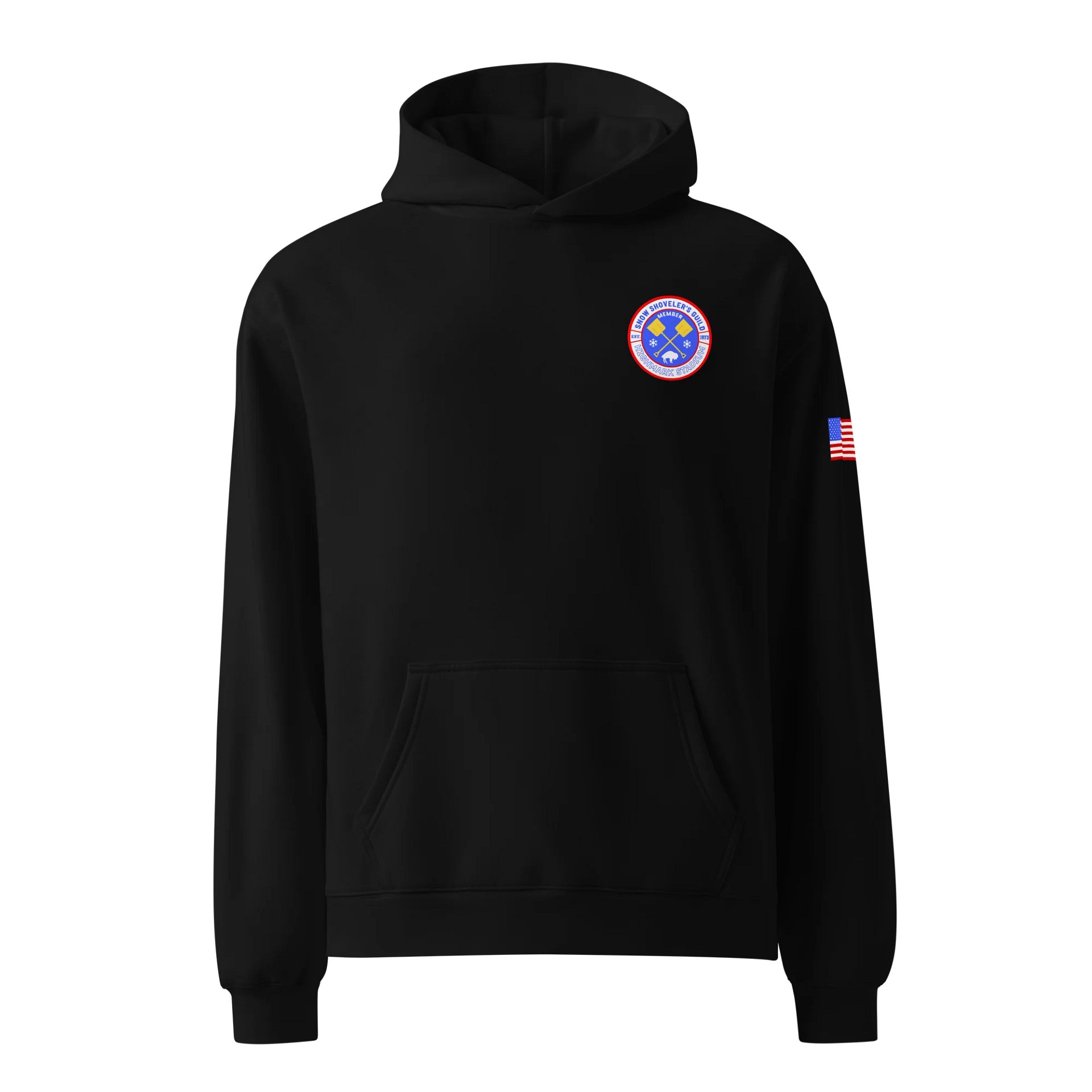 BUFFALO BILLS SNOW SHOVELERS GUILD Oversized Hoodie product image (2)