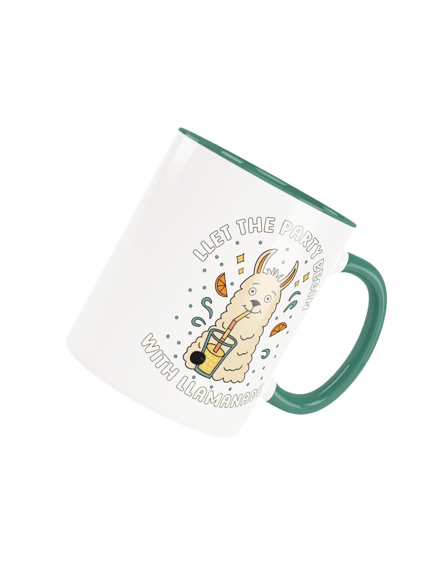 Llet The Party Begin With Llamanade Llama Mug product image (4)