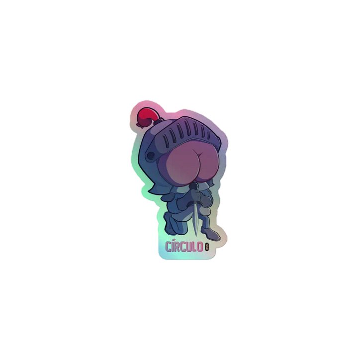 Círculo - Sticker (Holographic Kiss Cut) product image (1)