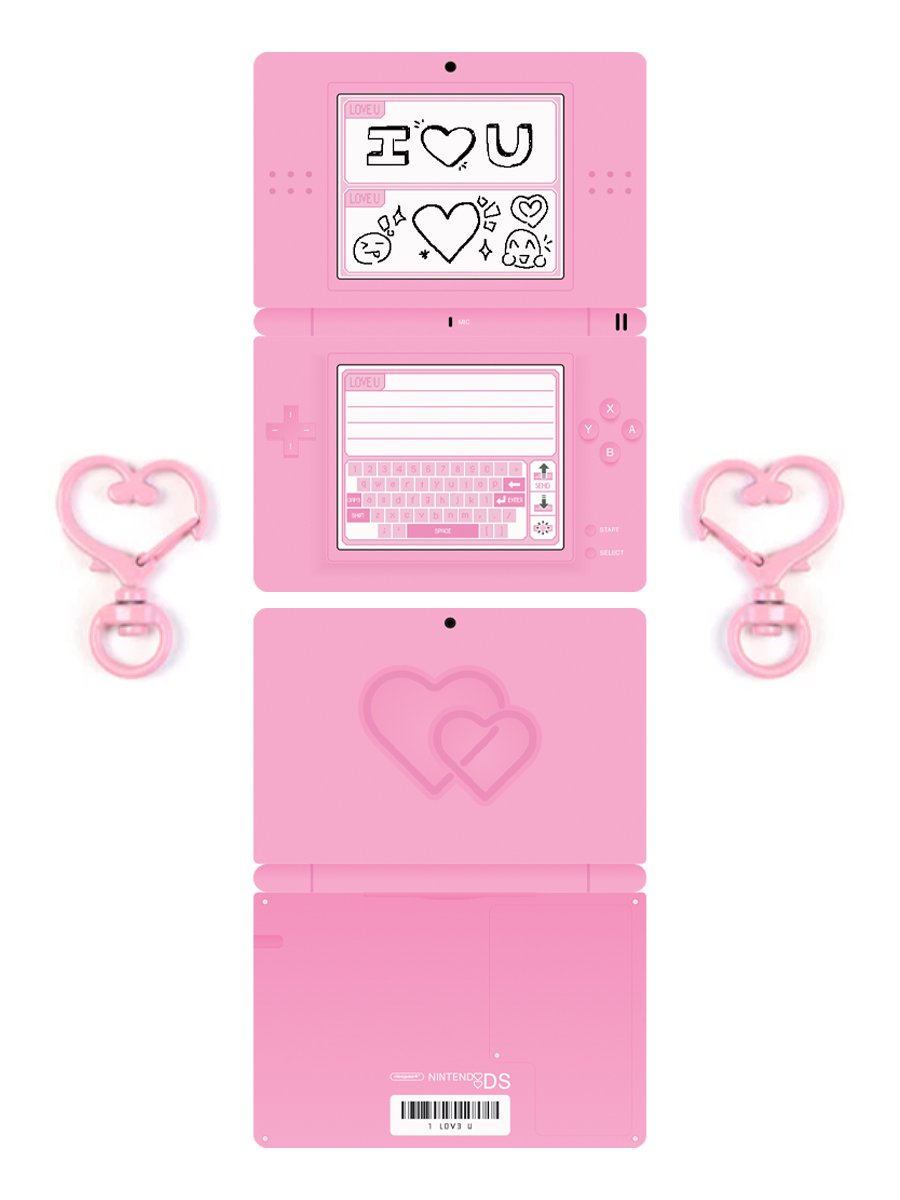 3DS LOVE Keychain product image (1)