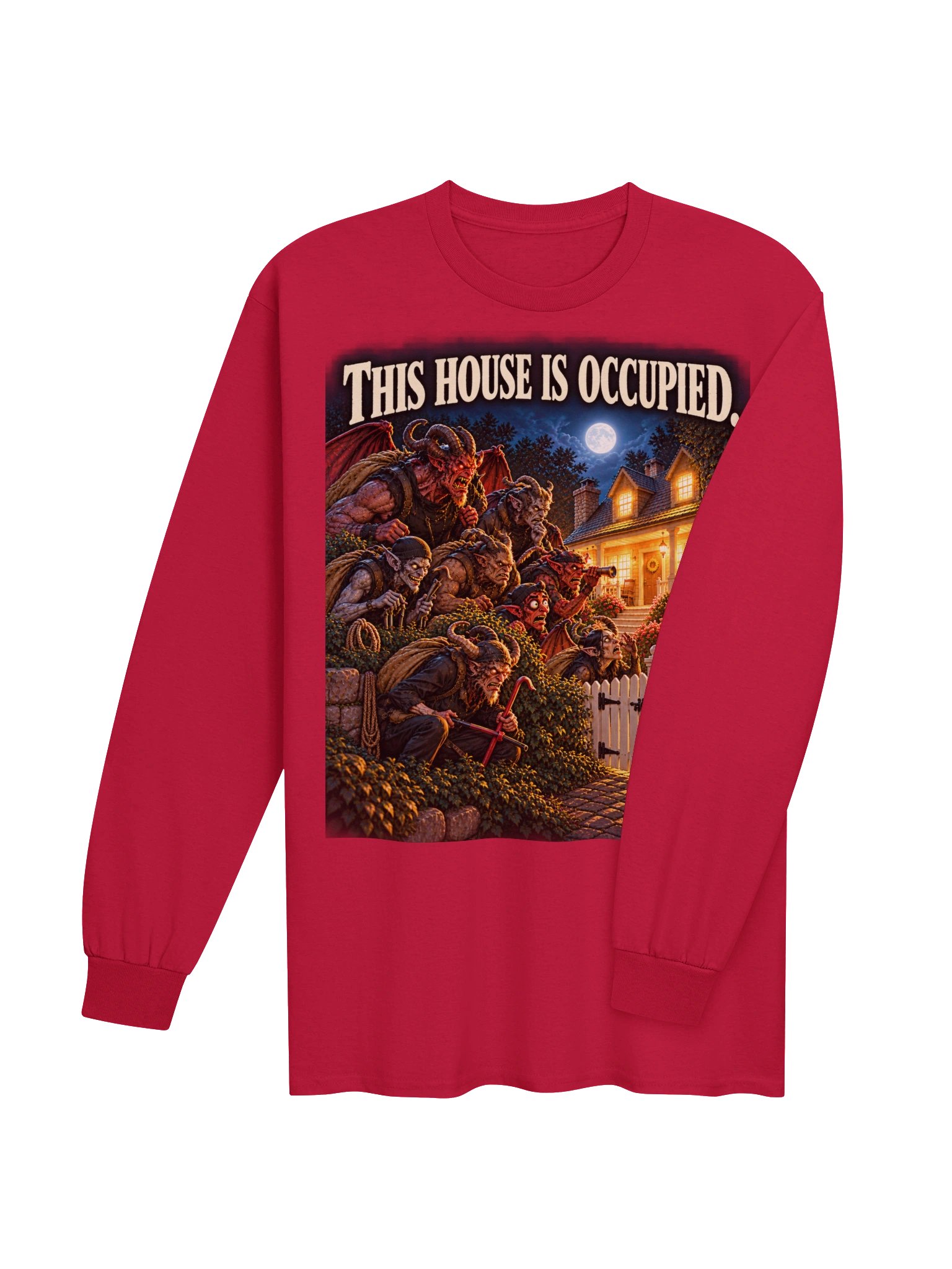 Full House Long-sleeve T-shirt product image (28)