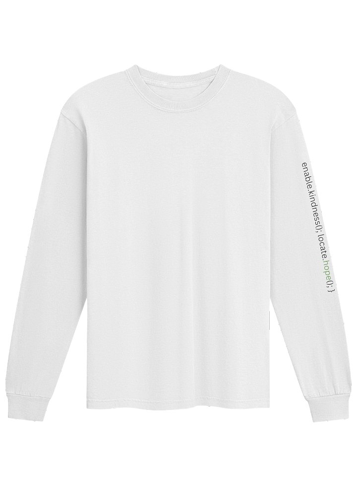Enable Hope // Garment-Dyed Long Sleeve Shirt product image (2)