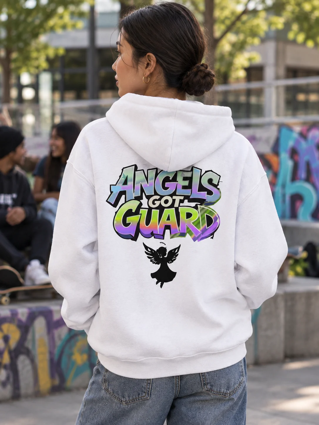 Angels Got Guard Hoodie product image (3)