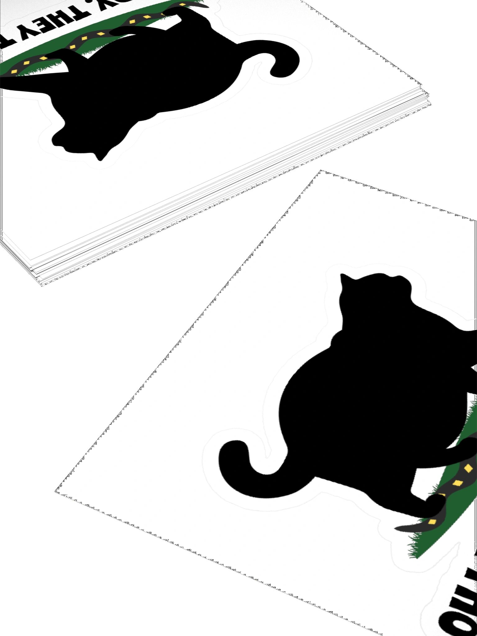 OH LAWDY, THEY TREADIN' Sticker product image (4)