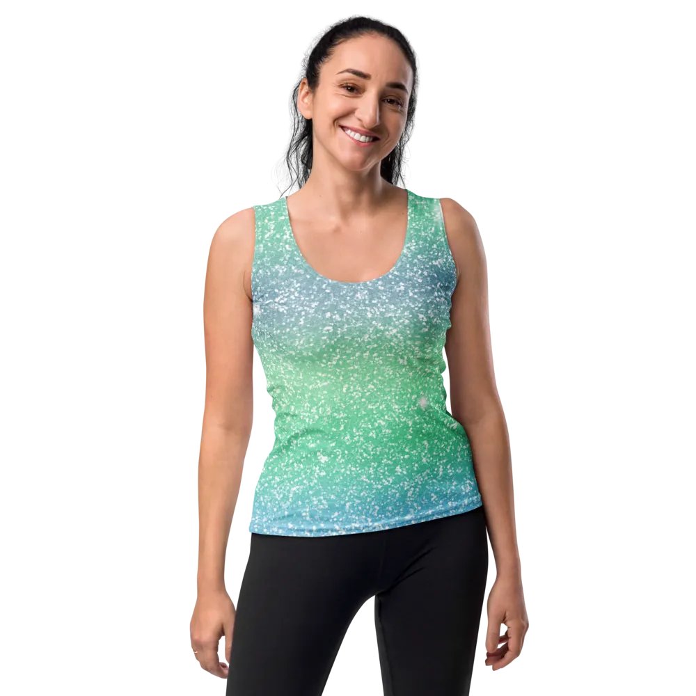 Glitter Unicorn Texture Design Tank Top (8) product image (10)