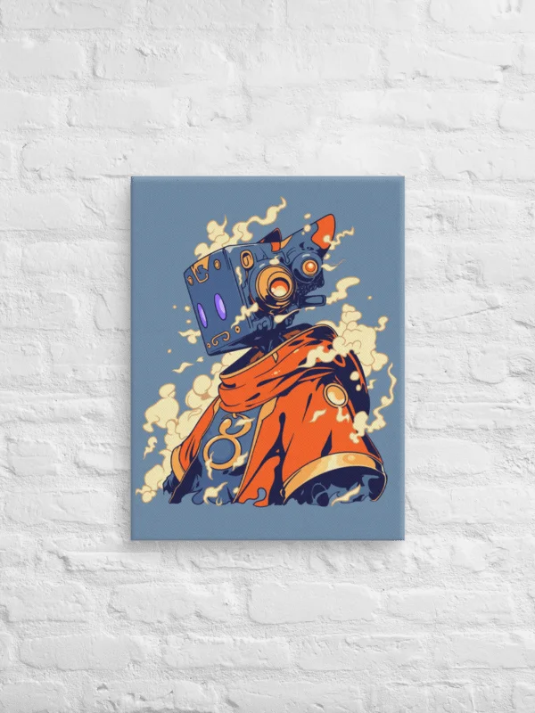 Blue Wizard Canvas Print - 18 x 24 product image (1)