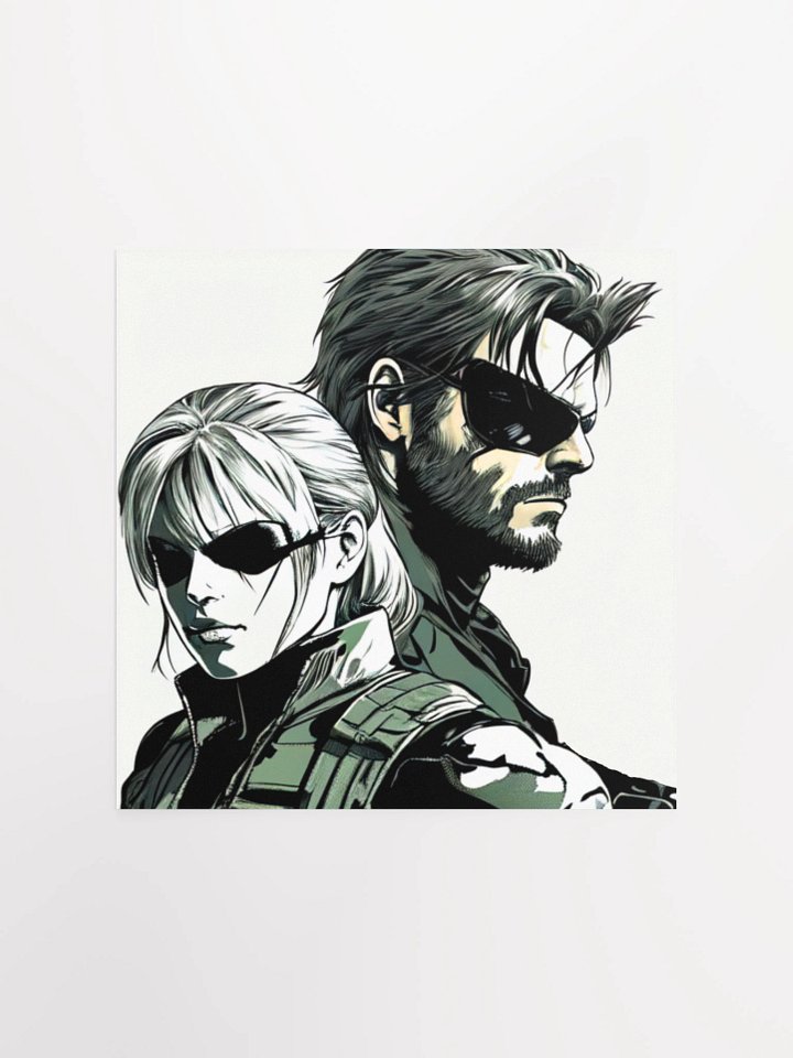 Contrast Tactical Matte Poster product image (2)