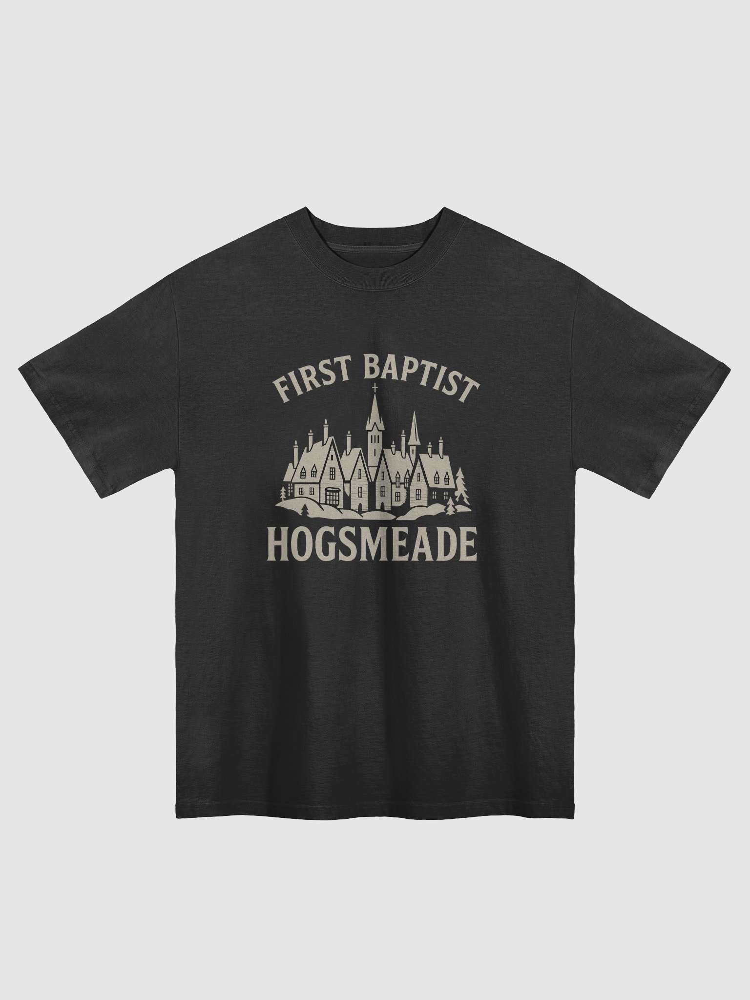 First Baptist Hogsmeade, Faded Over-sized product image (1)