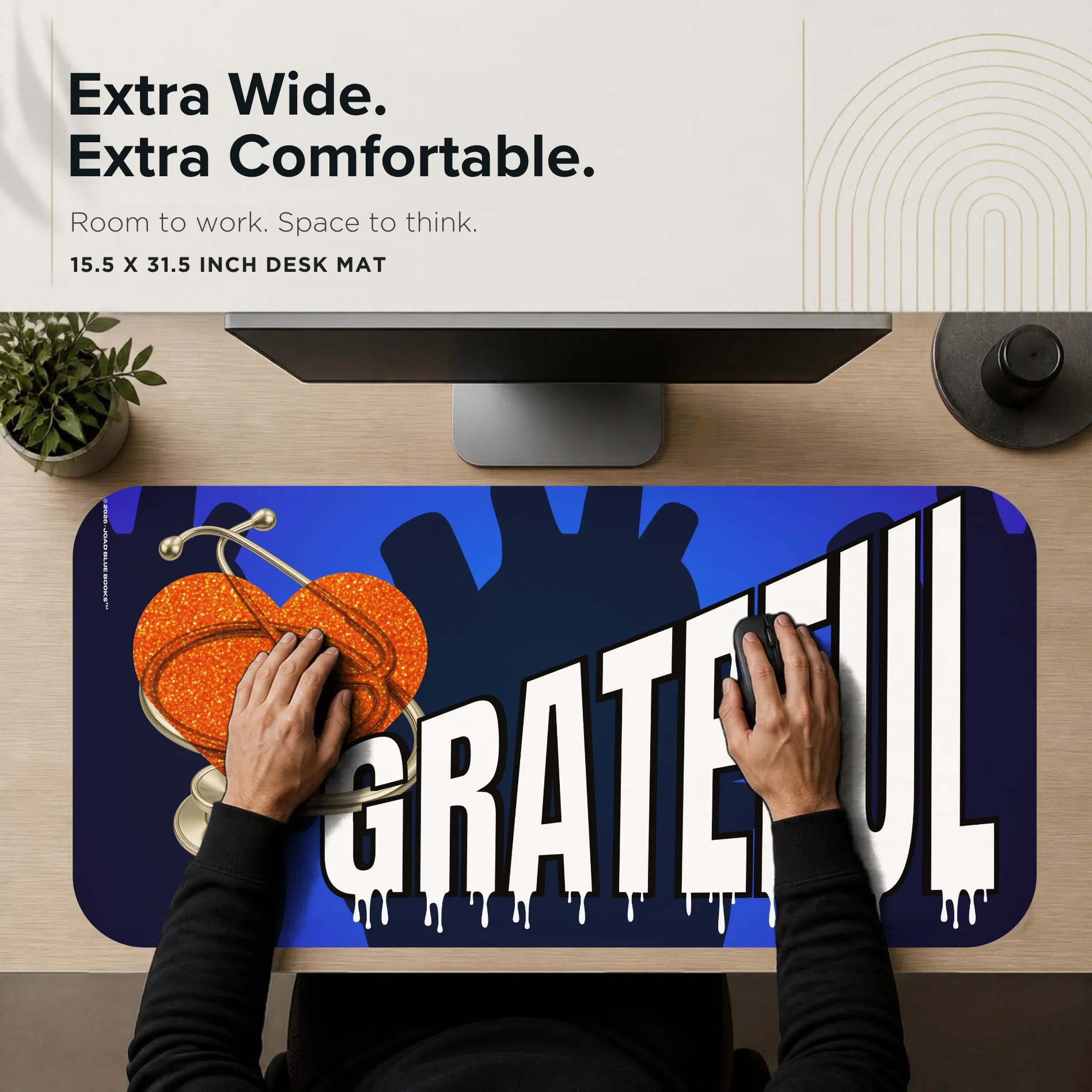Premium Desk Mat for Doctors Offices Physician Desk - Fall Aesthetic product image (5)