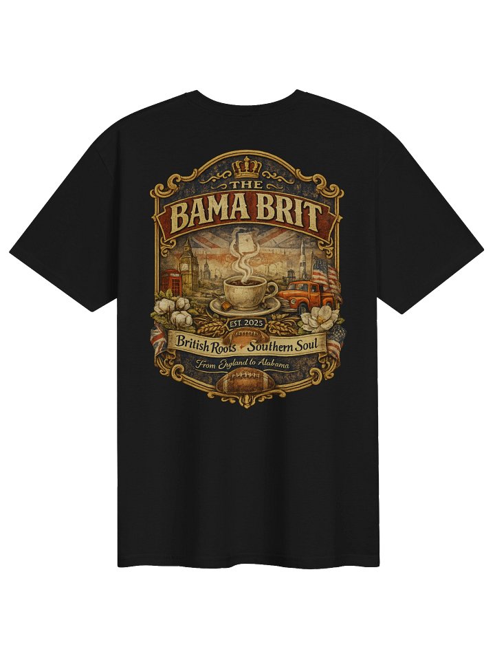 The Bama Brit - British Roots, Southern Soul Gildan t-shirt product image (2)