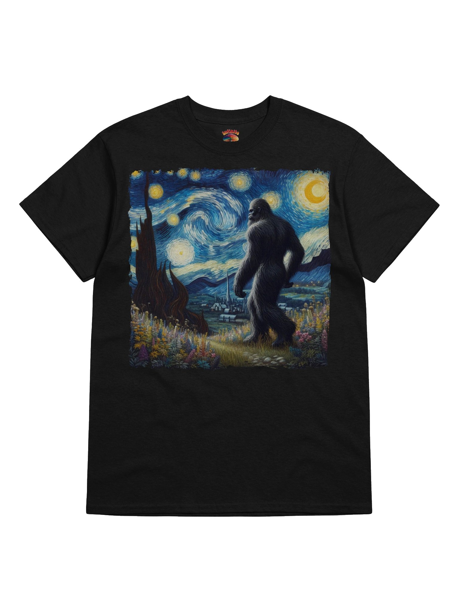 BIG FOOT STARRY NIGHT T-SHIRT product image (17)