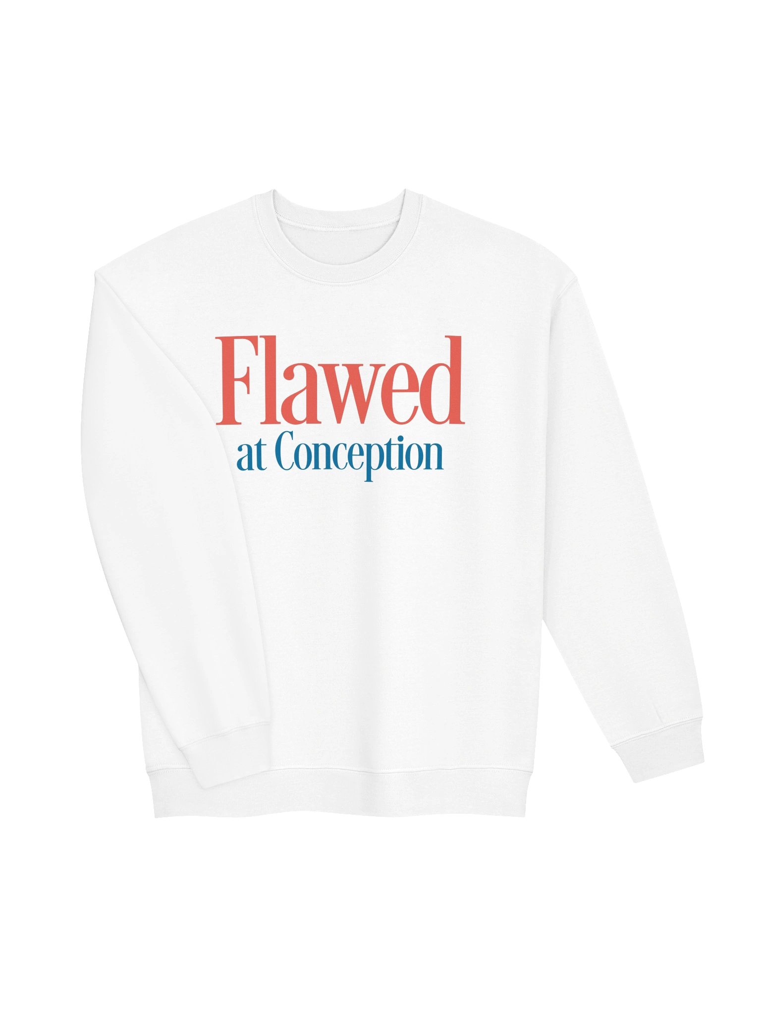 Flawed at Conception Sweatshirt product image (3)