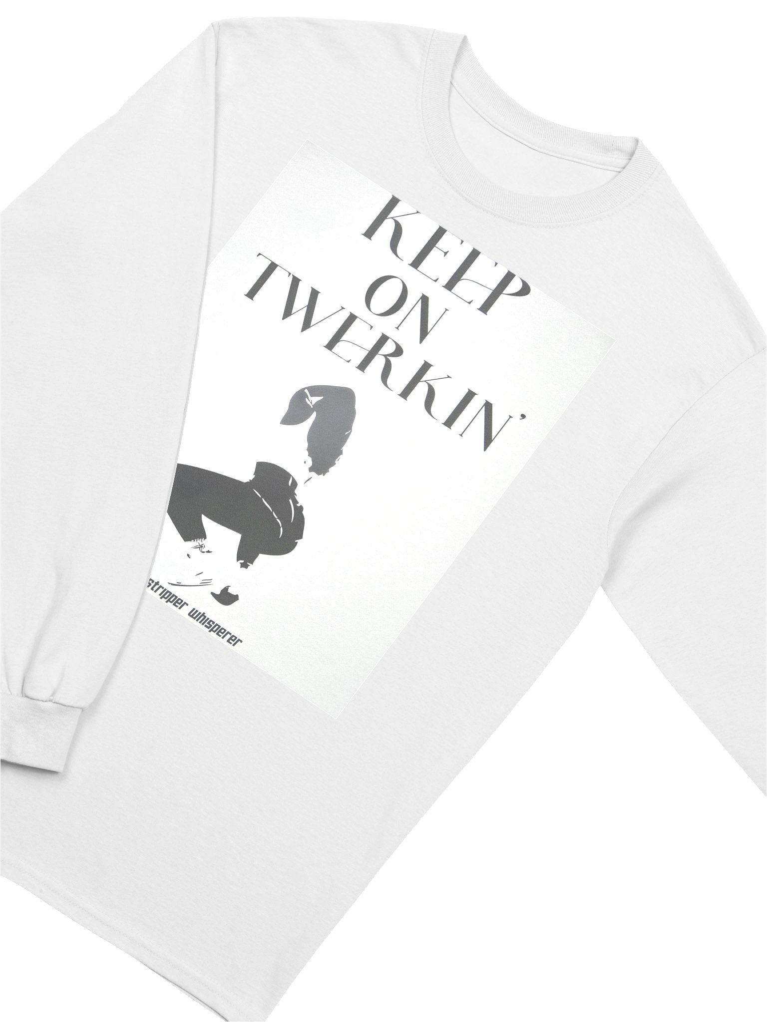 Keep on twerkin' stencil shirt product image (3)