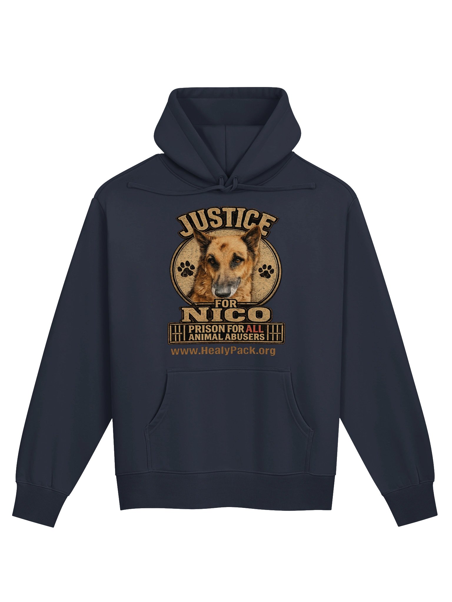 Heavy Hoodie by AS Colour - Justice for Nico product image (1)