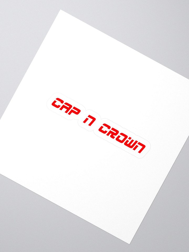 Cap N Crown Sticker (ESPN) product image (2)