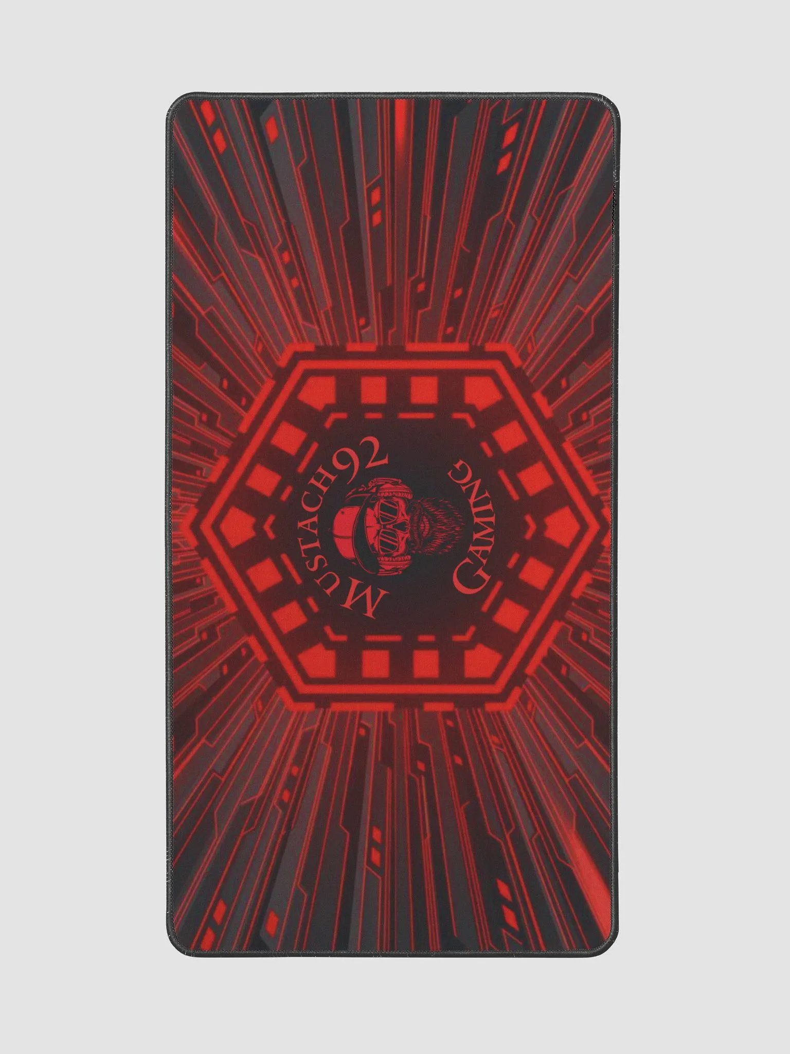 Red Cyber mouse pad product image (2)