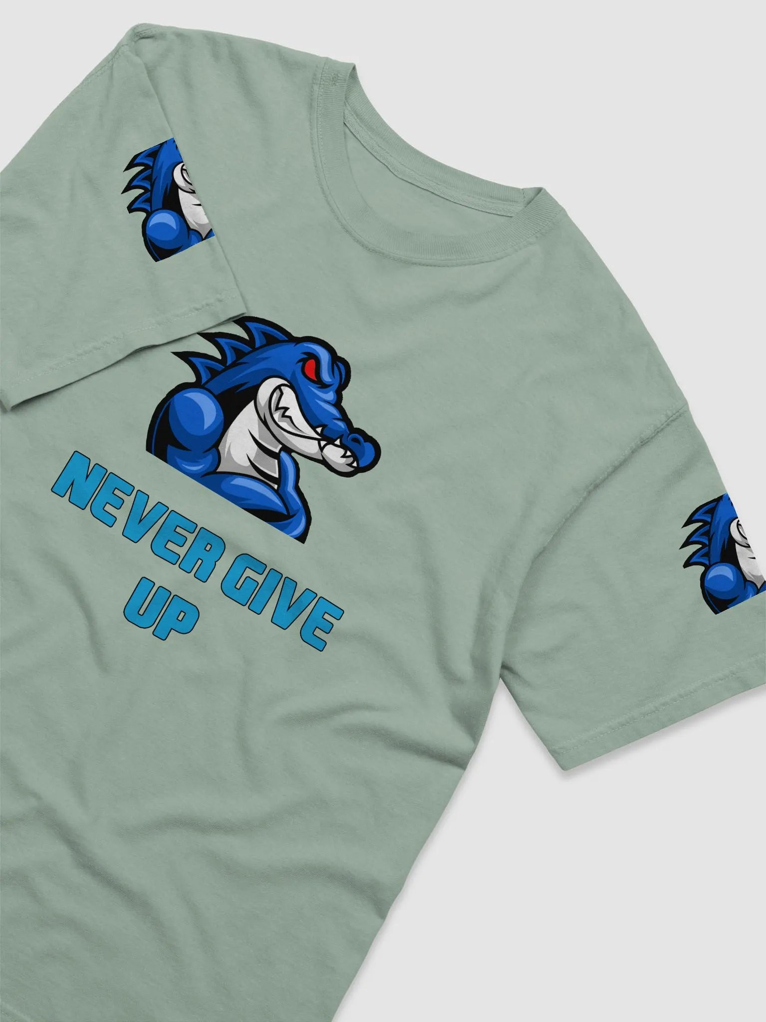 Never Give Up Unisex Shirt V1 LOGO product image (16)