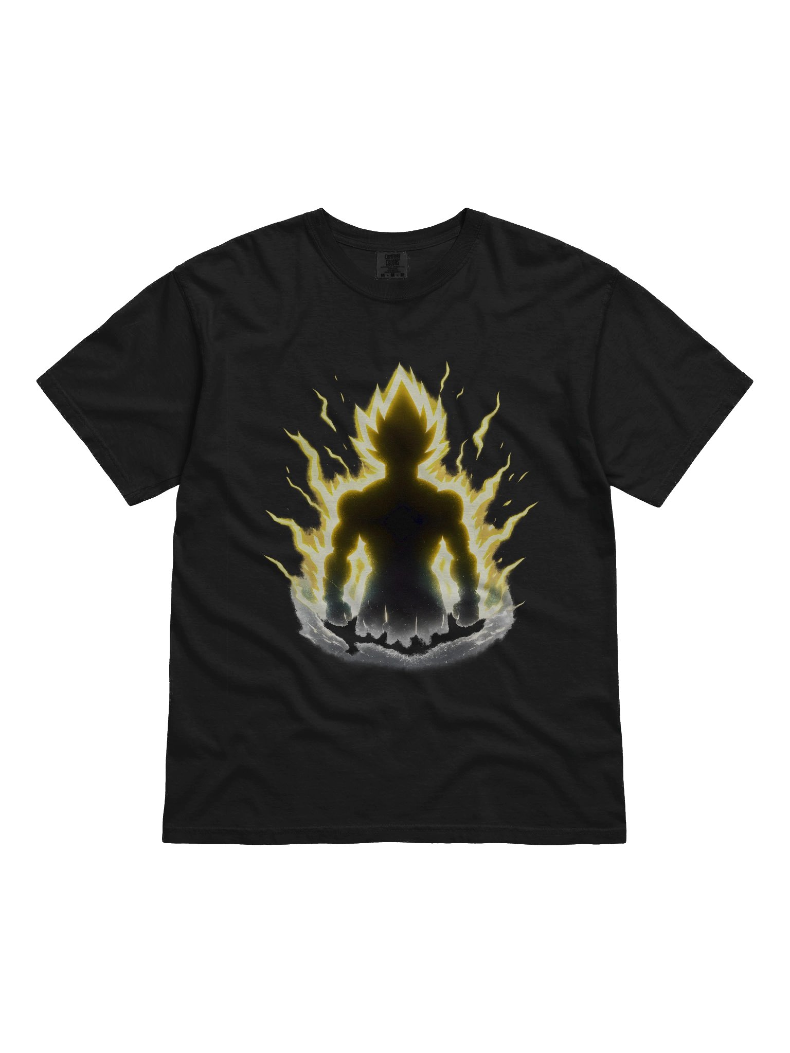 DBZ Ultra Energy Ascension Tee – DragonBall Z Power Aura Graphic T-Shirt product image (2)