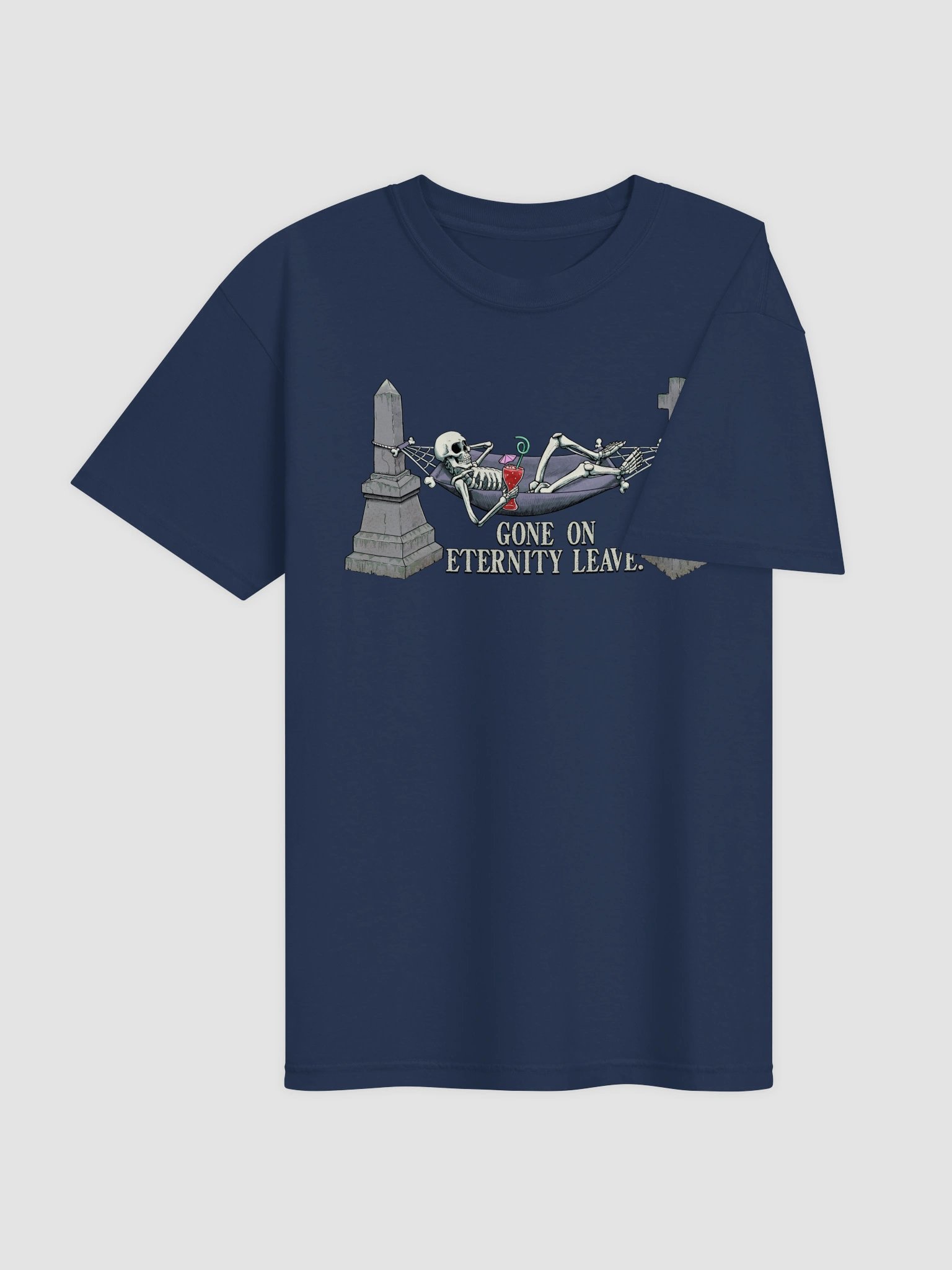 Gone on Eternity Leave Heavyweight Men's T-Shirt product image (4)