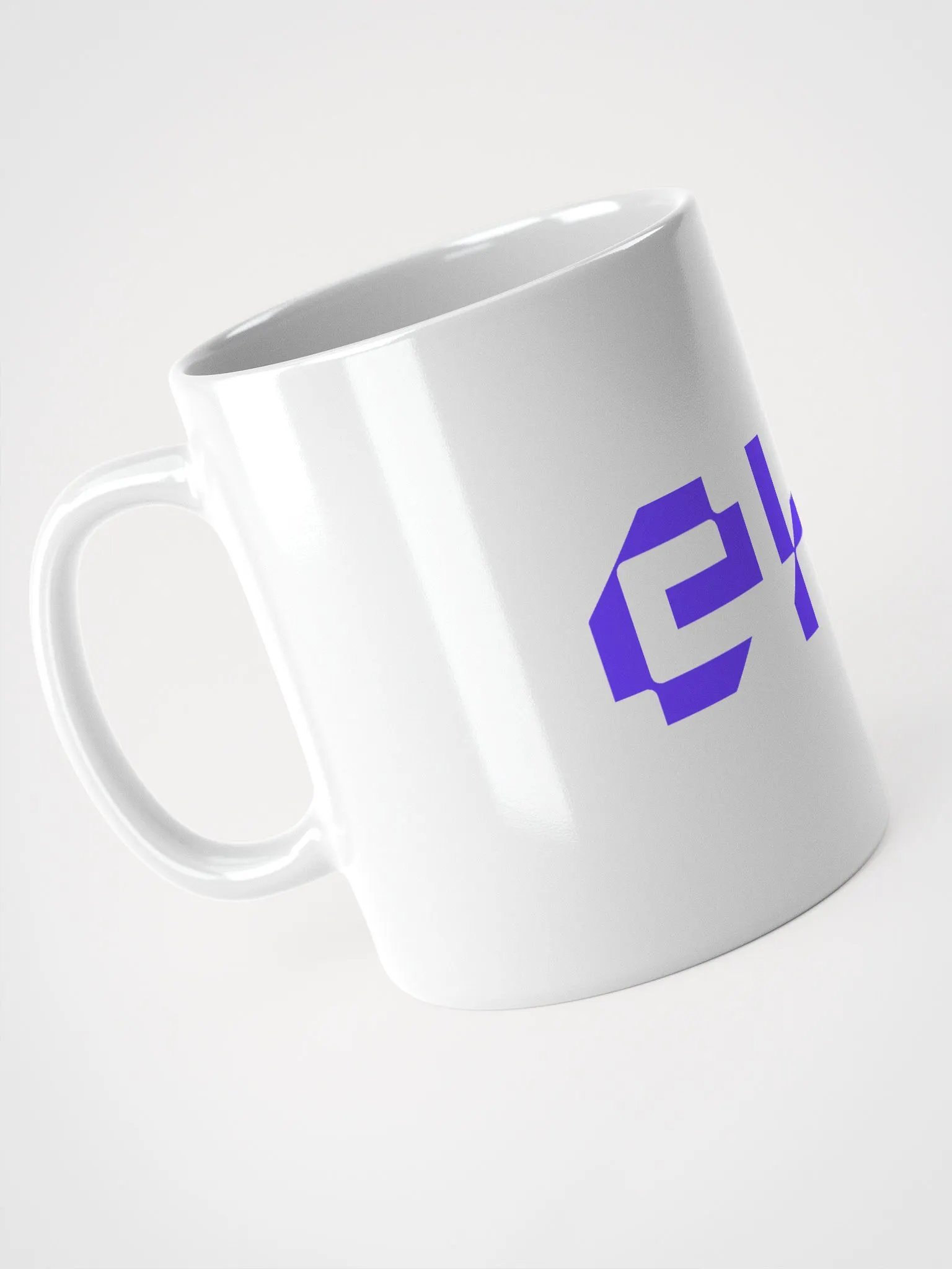 EKO's Purple Logotype Mug (White) product image (5)