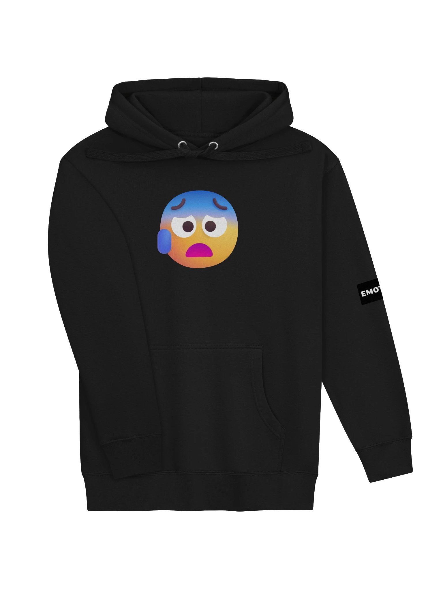 Anxious Face With Sweat Hoodie product image (5)