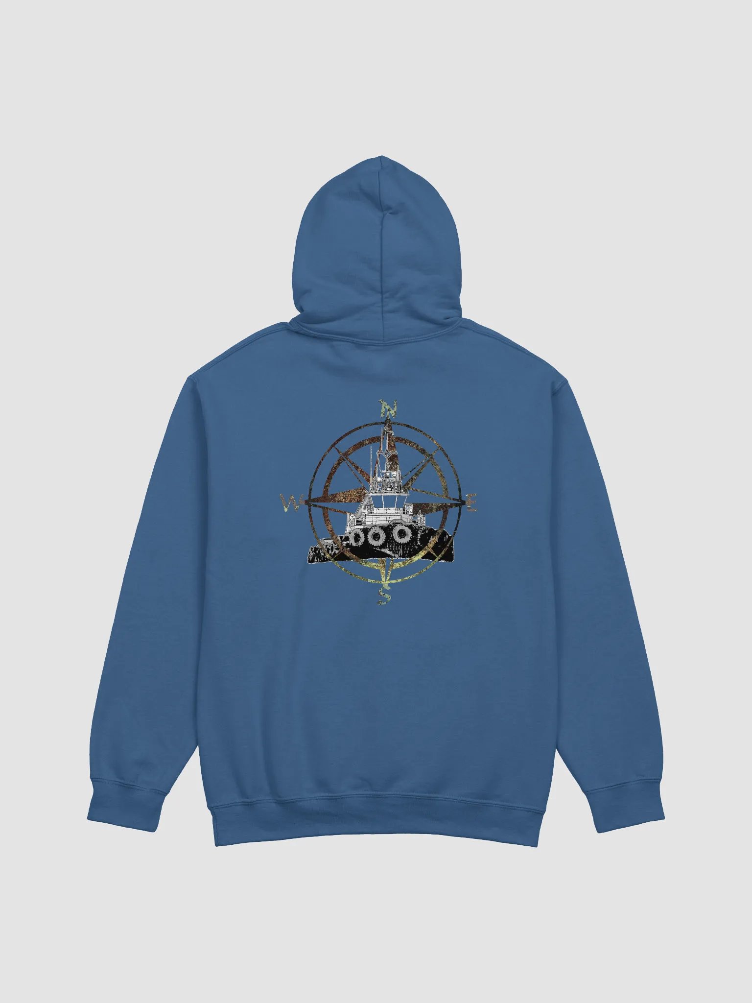Compass Rose & Marshall Foss Tug – Classic Marine Workwear | Twin Anchor Apparel Deckhand Heritage Line product image (1)