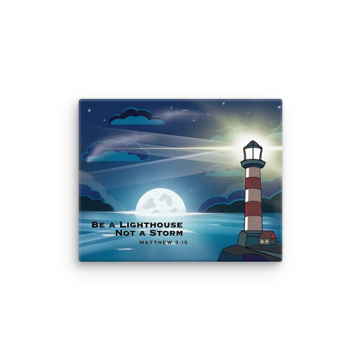 Be a Lighthouse Canvas Print product image (1)