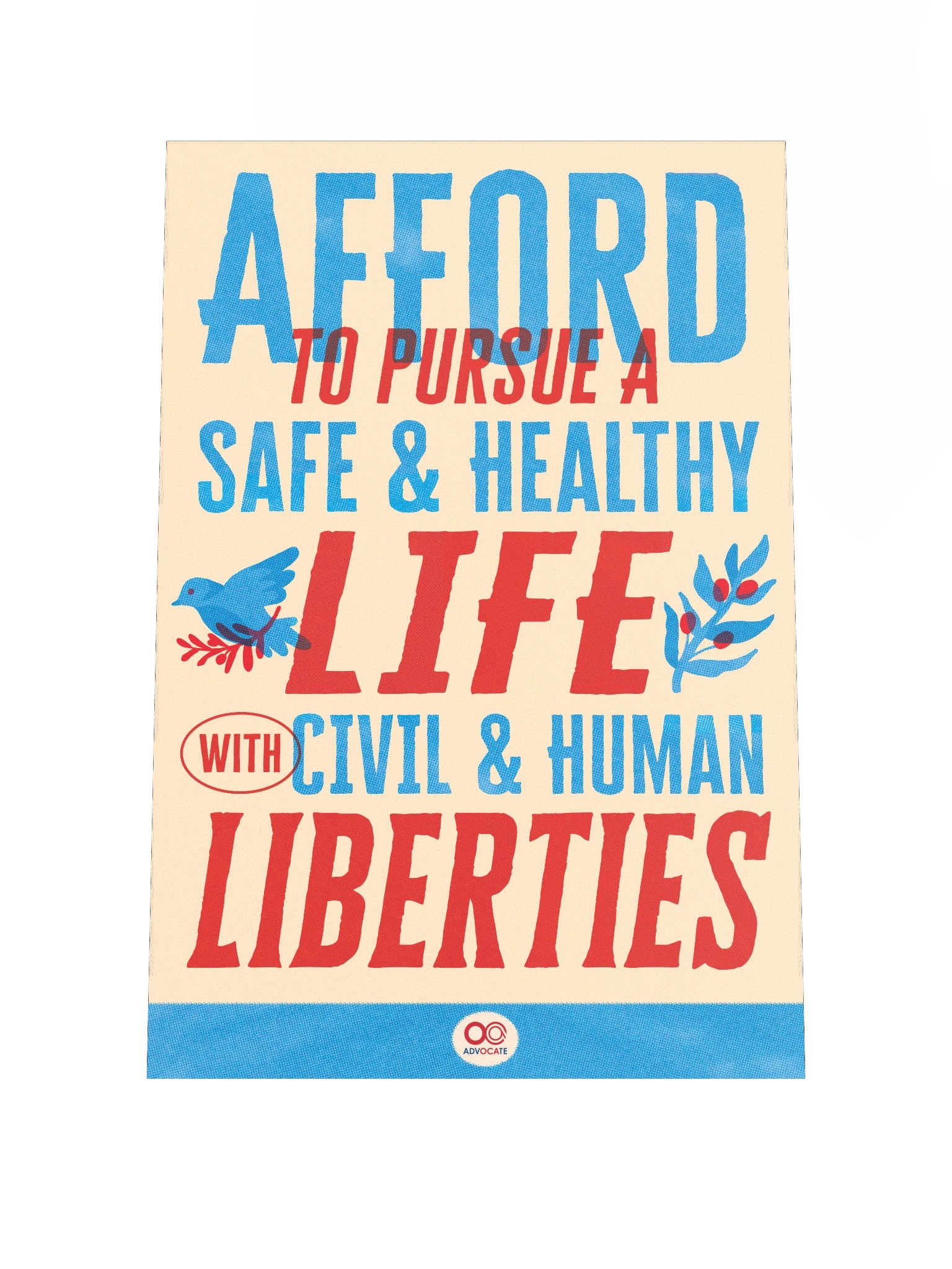 Affordability Poster (Blue Version) product image (1)