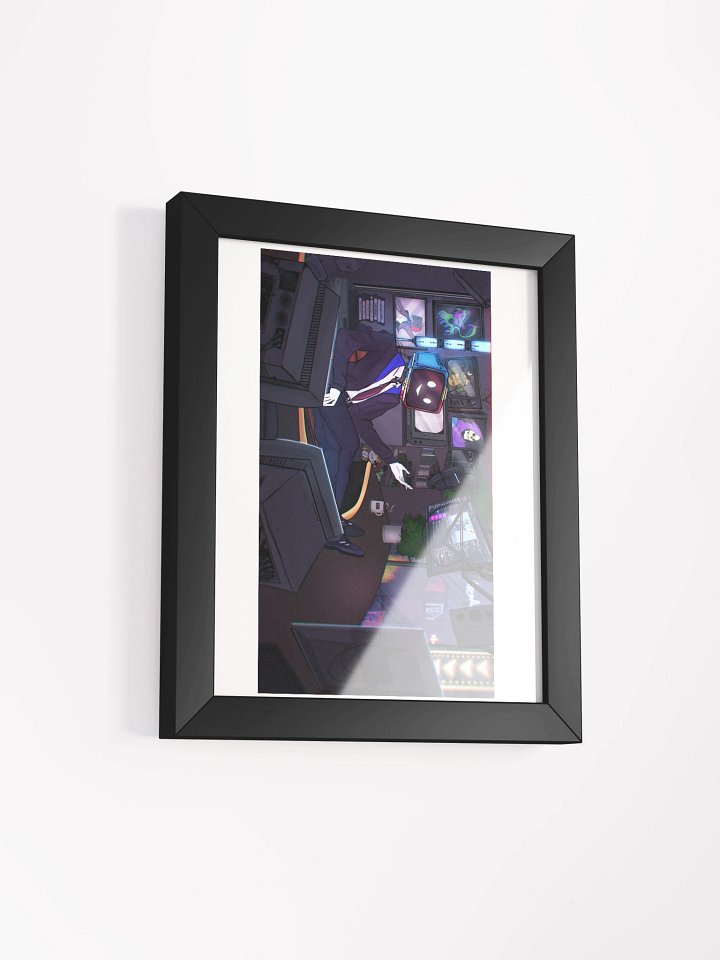 “Modern Live” – Modern Broadcast x AIMIKO Framed Art Print product image (9)