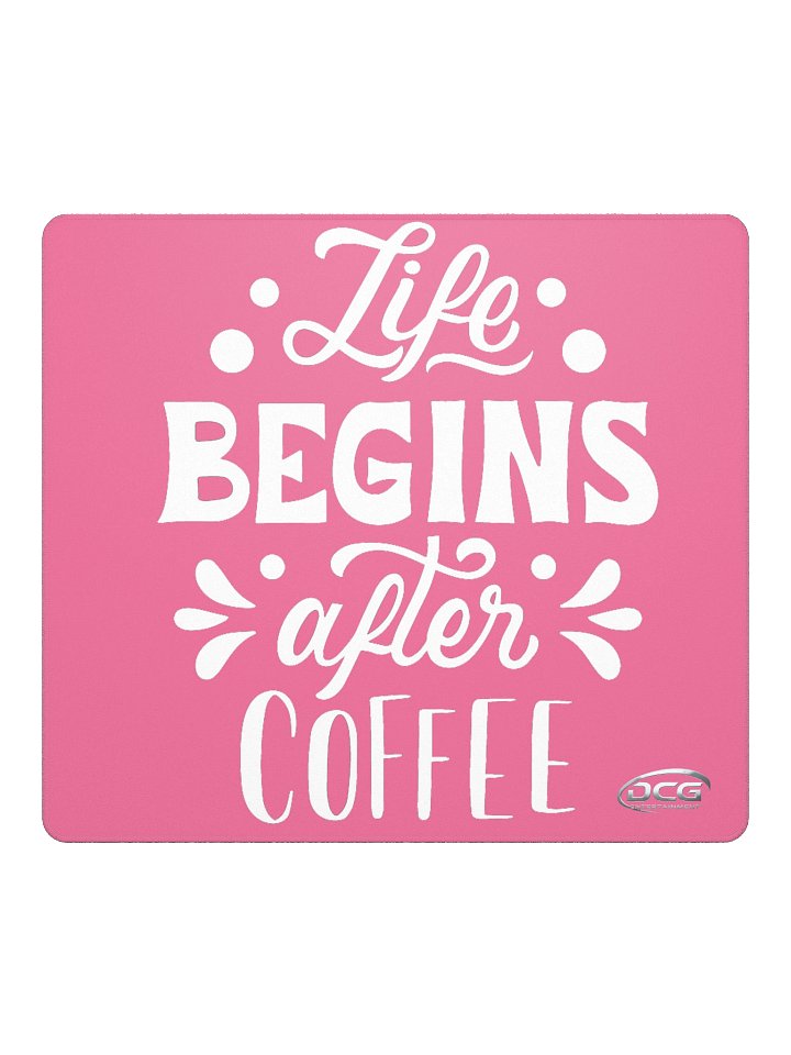 Life Begins After Coffee Mouse Pad product image (2)