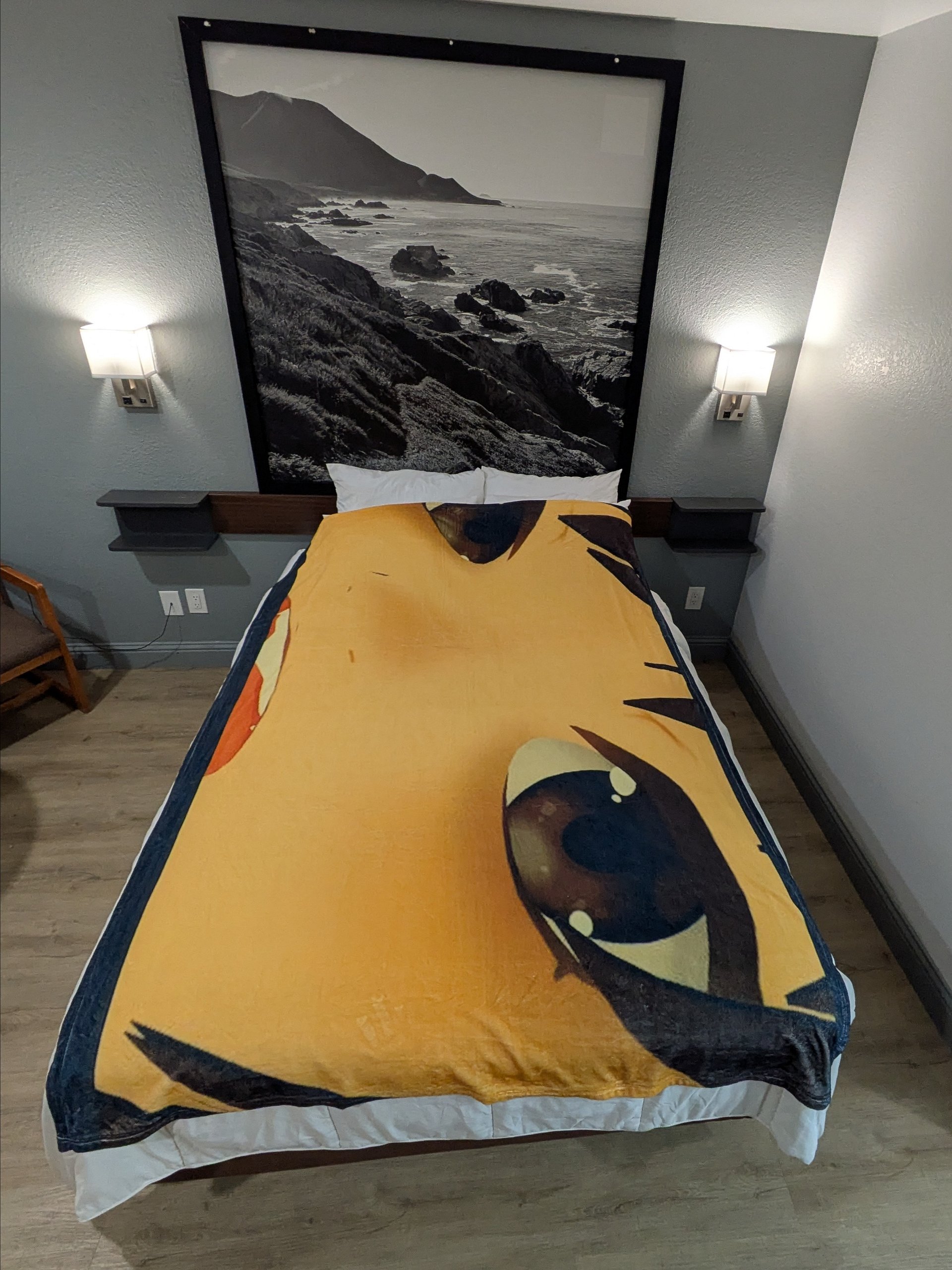 Rat Large Fleece Blanket product image (2)