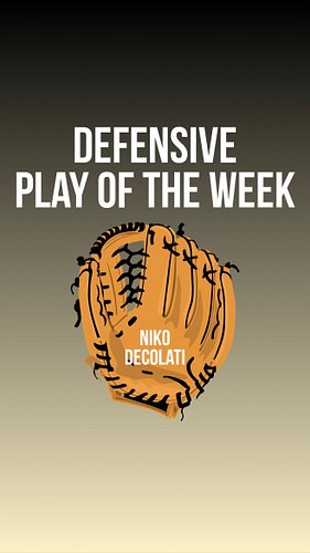🏆Defensive Play of the Week🏆

Niko Decolati (@nikodecolati_02) with the juggling catch!

#kuzpitching #pitching #baseball #ml...