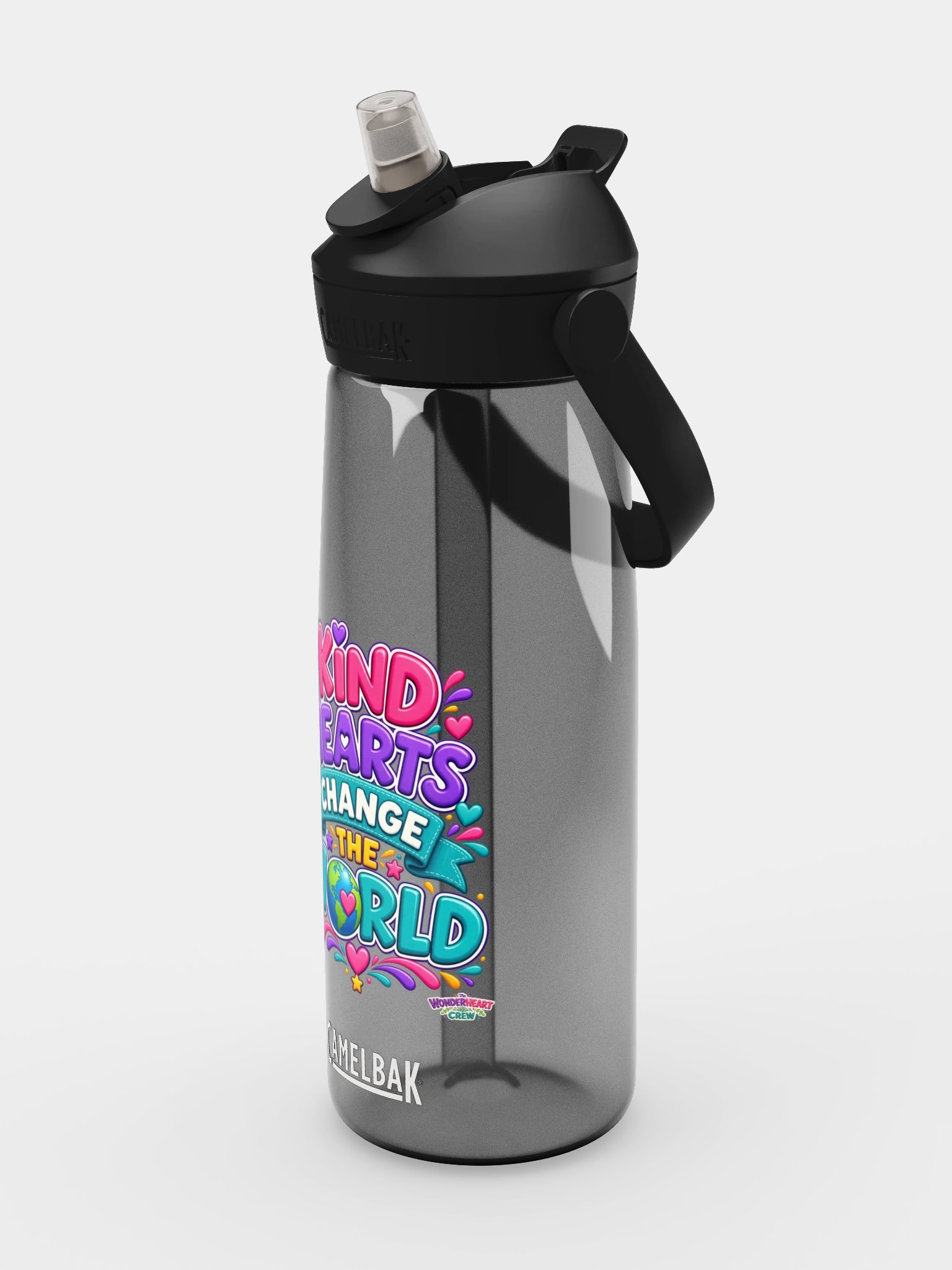 CamelBak Thrive® Flip Straw Inspirational Water Bottle - Kind Hearts Change the World. product image (4)