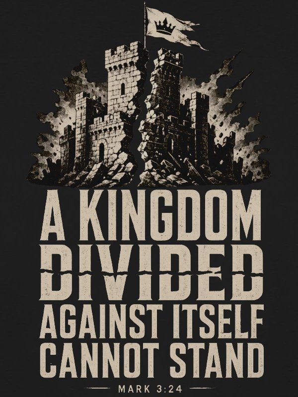 A Kingdom Divided Against Itself Cannot Stand T-Shirt product image (2)