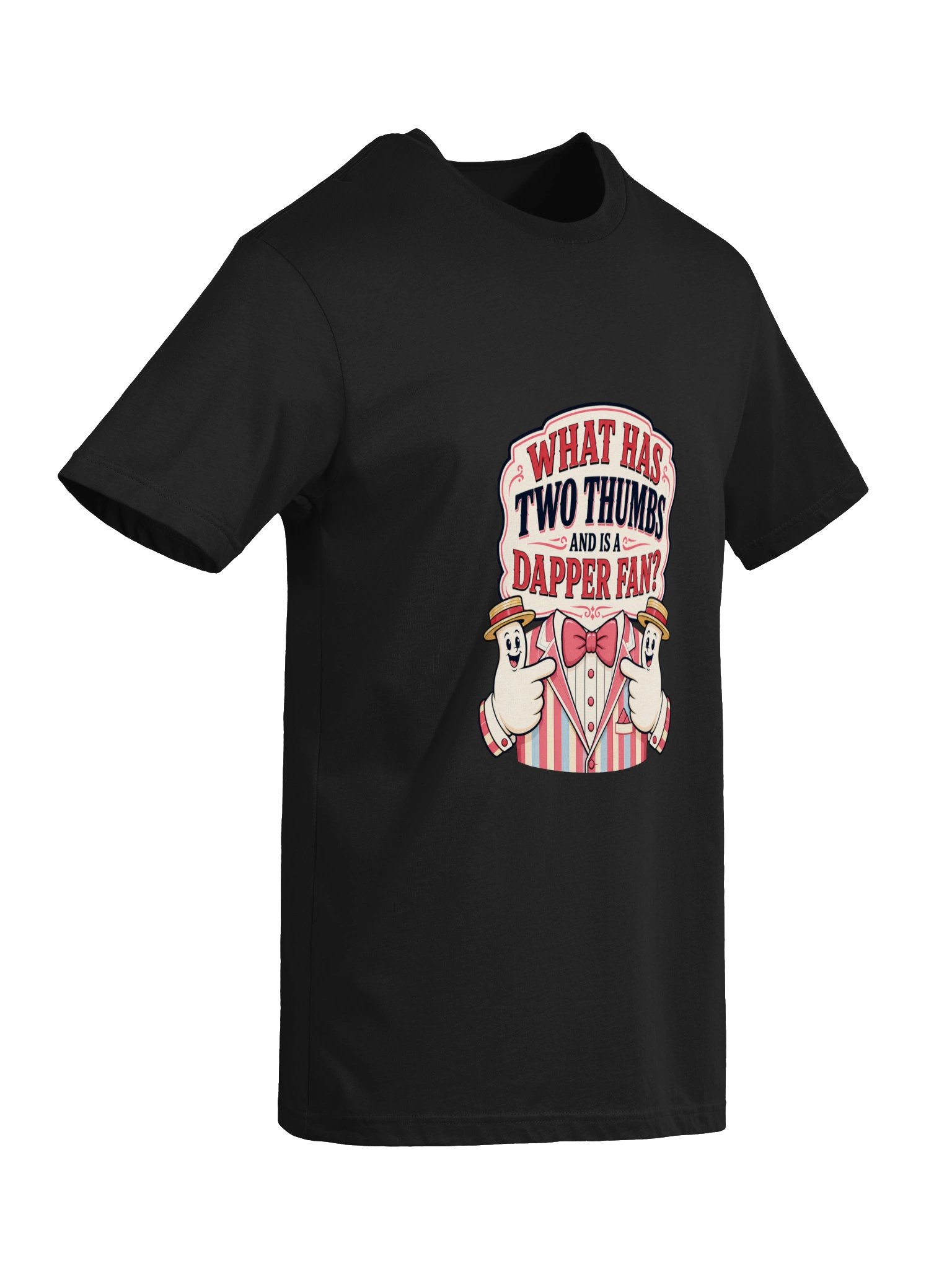 What Has Two Thumbs & Is a Dapper Fan? T-Shirt - Disney With Sean Show product image (46)