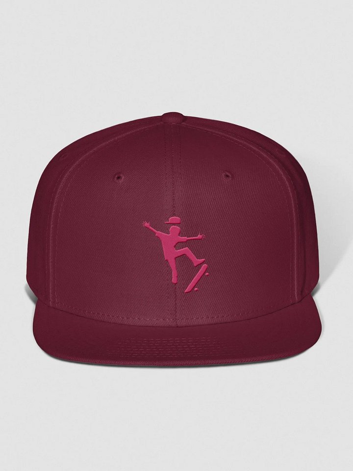 Dazzle Deck Burgundy Maroon Baseball Cap product image (1)