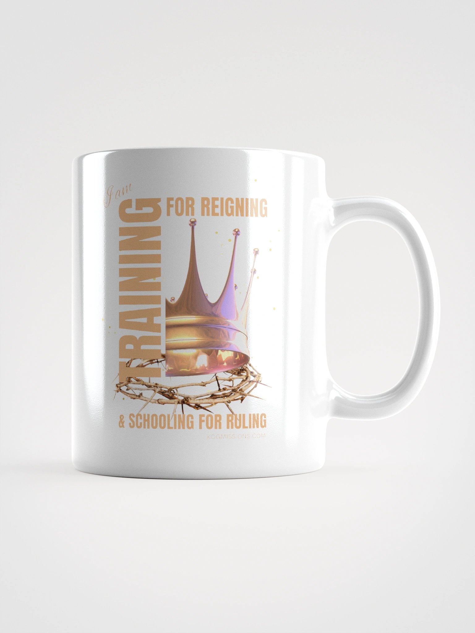 Training for Reigning Mug (White) product image (1)
