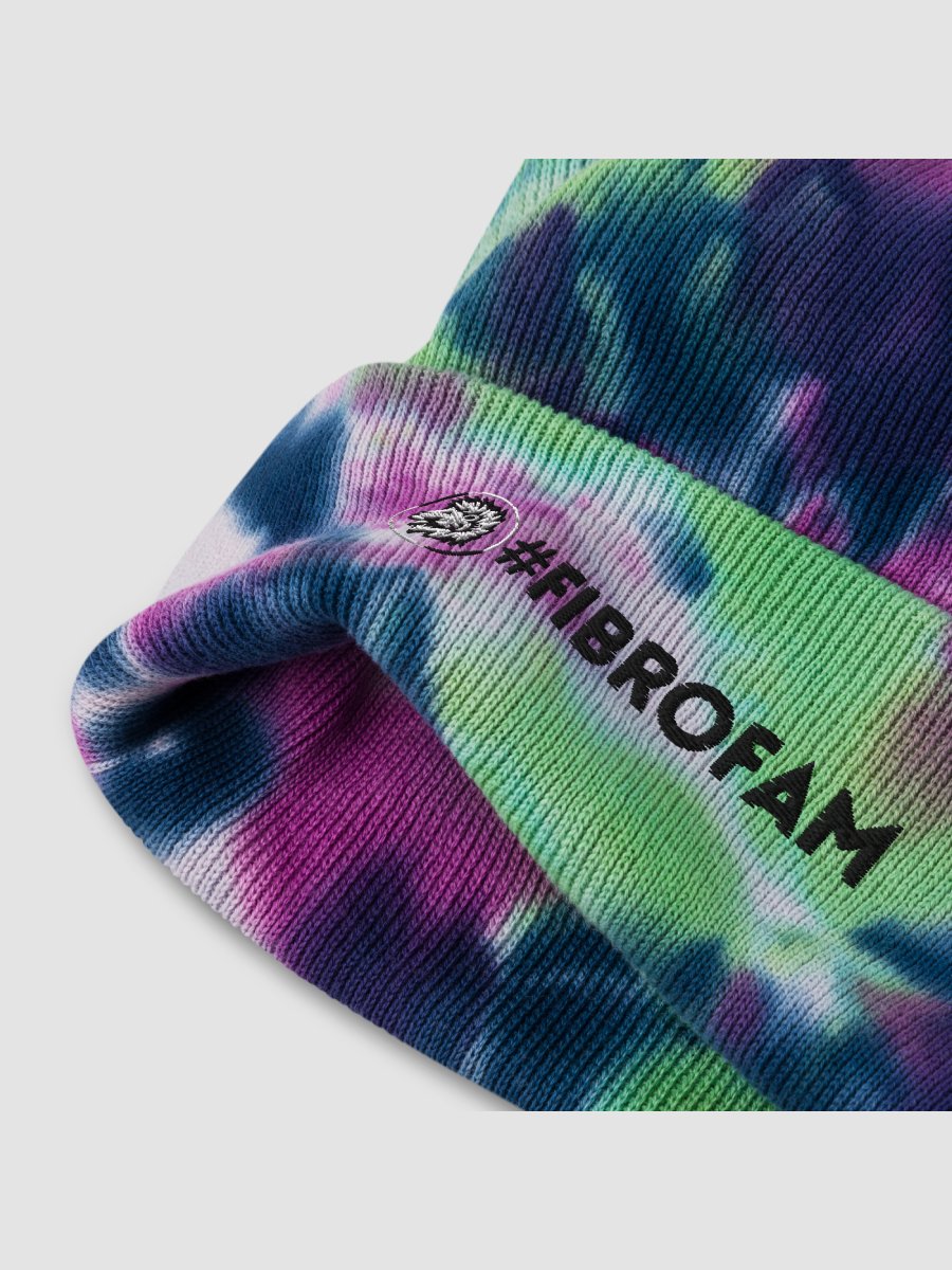 #Fibrofam Tie-Dye Beanie product image (3)
