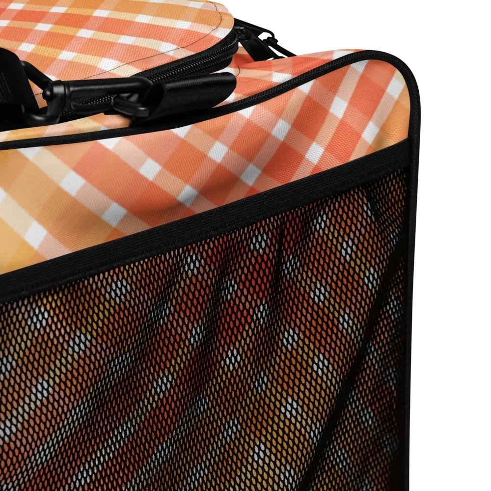 Tartan Sunset All-Over Duffle Bag product image (11)