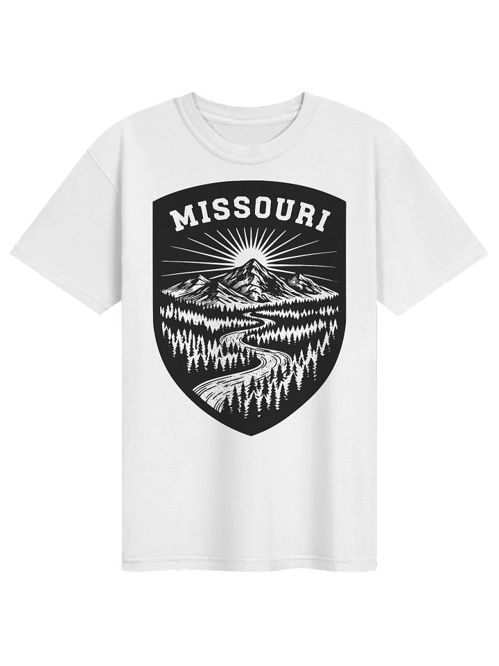 Missouri Mountain Forest T-Shirt | Vintage Outdoor State Pride Tee product image (1)