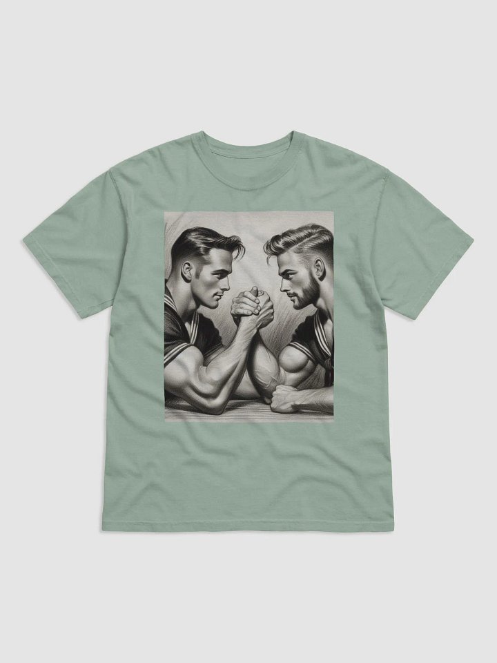 Heavyweight T Shirt. Come and Get It Sailors Gay Pride Graphic Design product image (1)