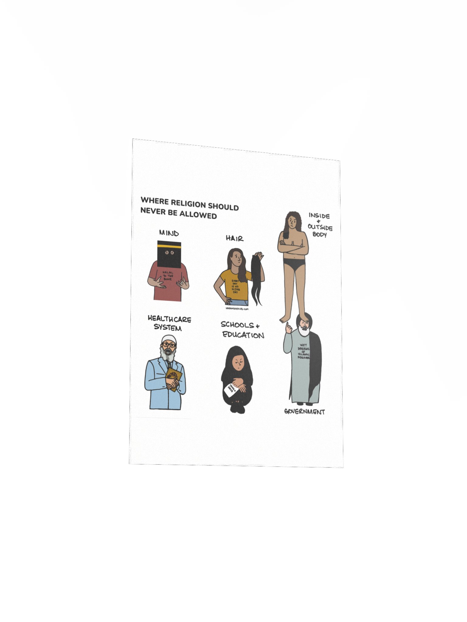 Where Religion Should Never Be Allowed Poster product image (3)