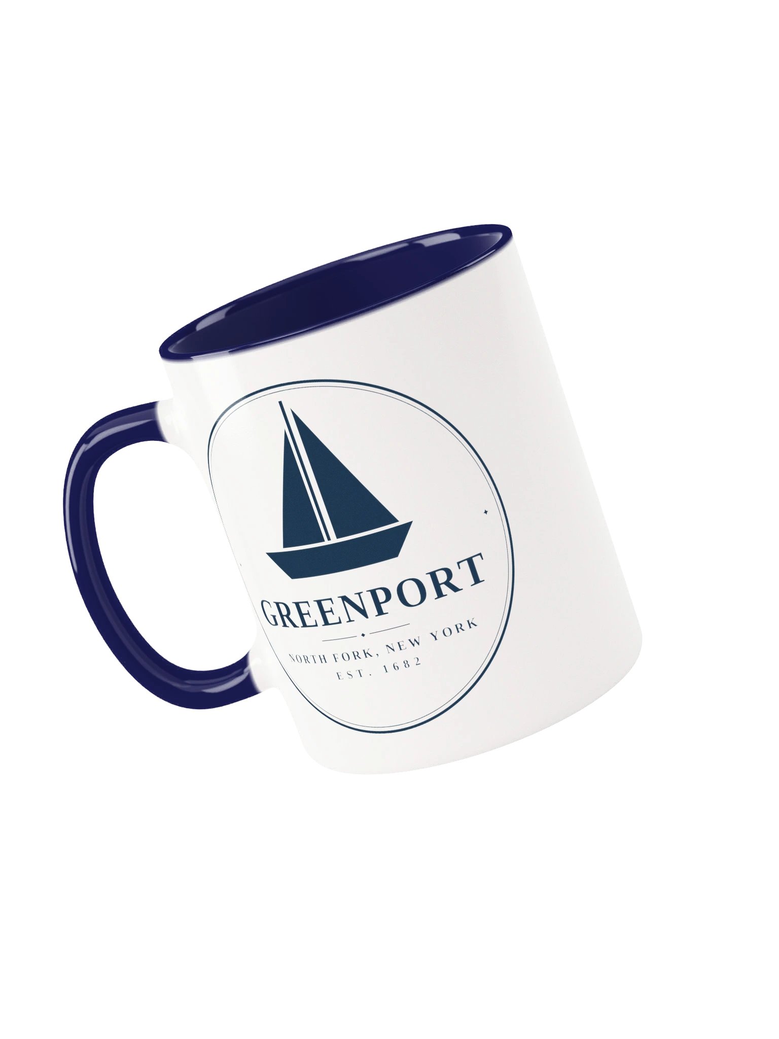 Greenport Harbor Crest Color Mug product image (22)