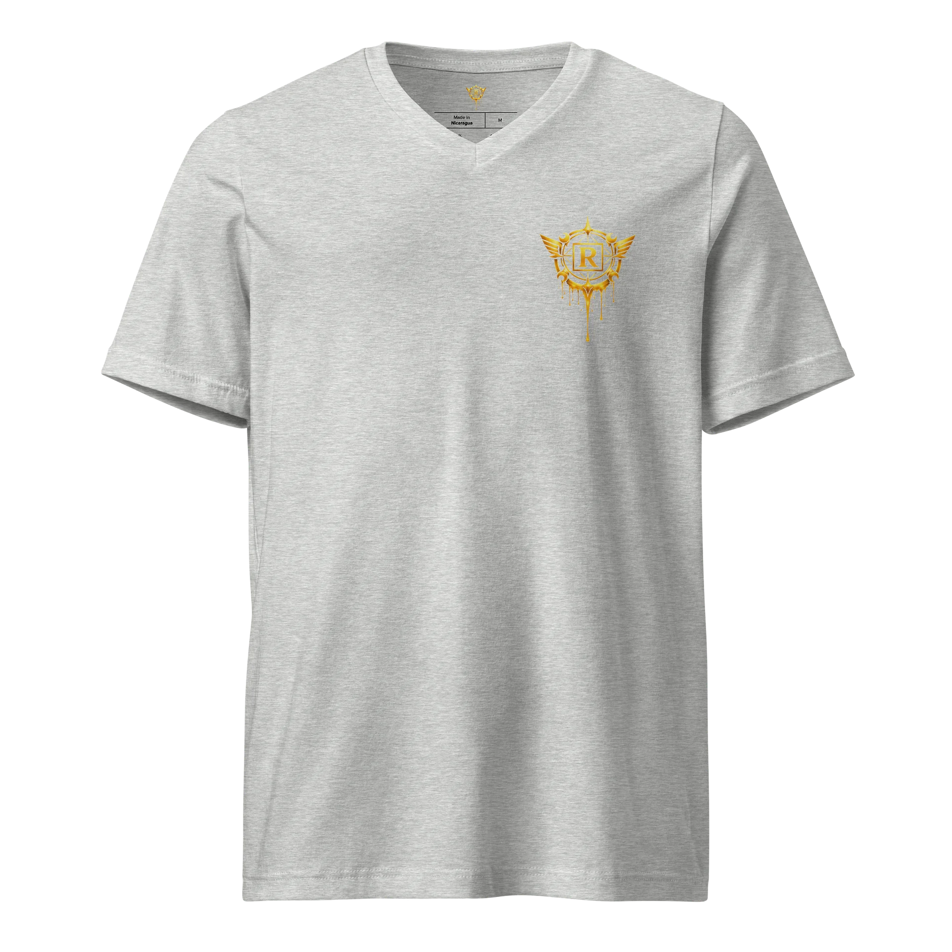 Golden Emblem V-Neck Jersey Tee product image (4)