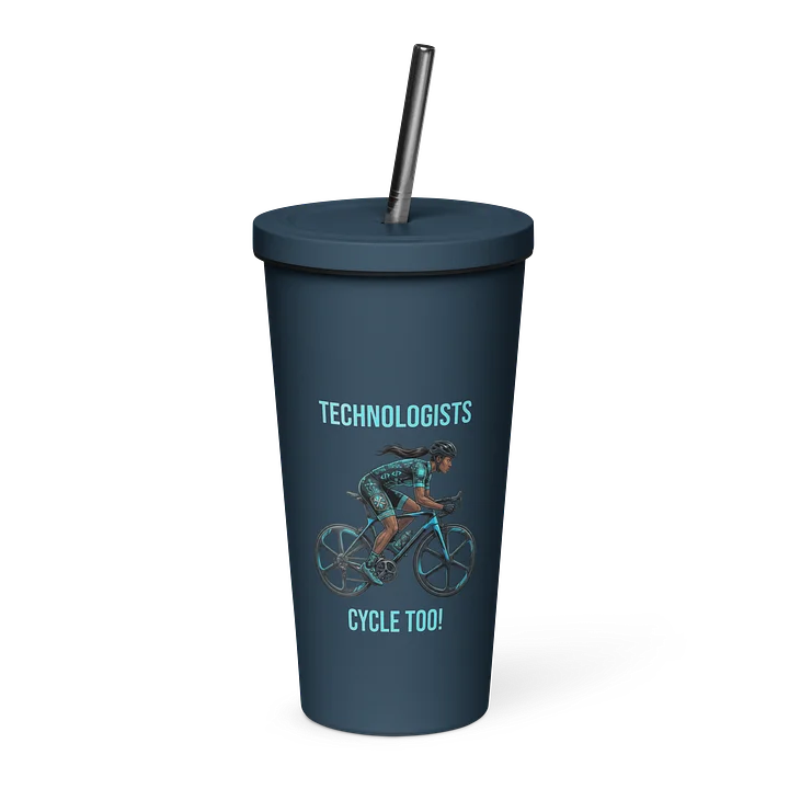 Technologist Athlete Tumbler with Straw | Ladies Cycling Edition product image (9)