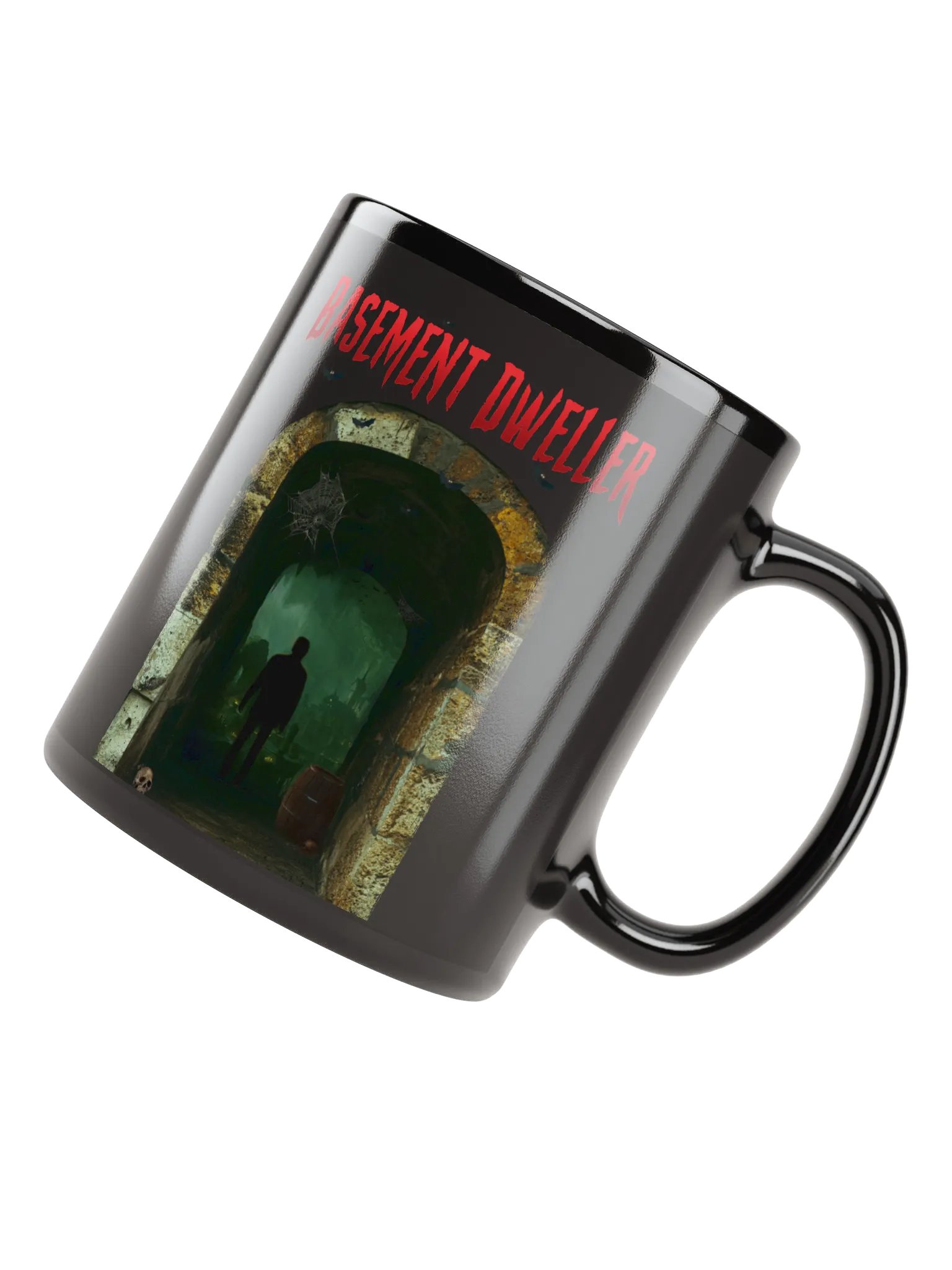 Basement Dweller - Black Glossy Mug product image (7)