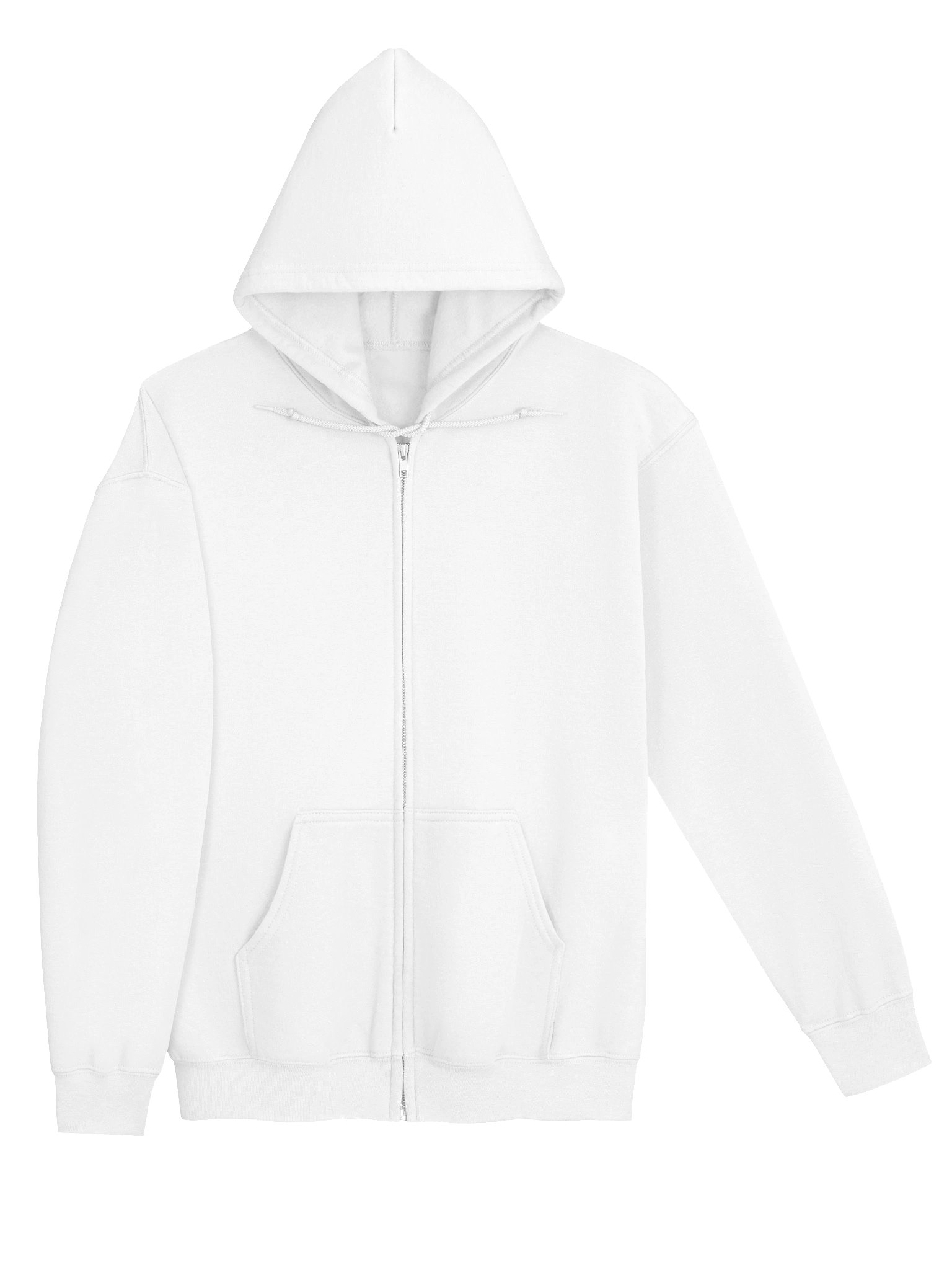 Suspect Everyone - White Zip Hoodie - TrueCrime.FM product image (3)