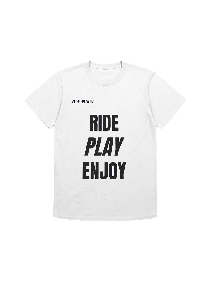 VP Enjoy The Opposite 01 Short Sleeve T-Shirt (White) product image (1)